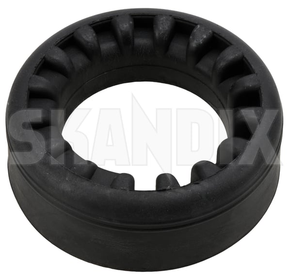 Spacer, Spring mounting Rear axle upper Rubber 31387400 (1082463) - Volvo V40 Cross Country - Keywords: spacer spring mounting rear axle upper rubber spring isolator spring spacer leaf springseat Genuine axle rear rubber upper