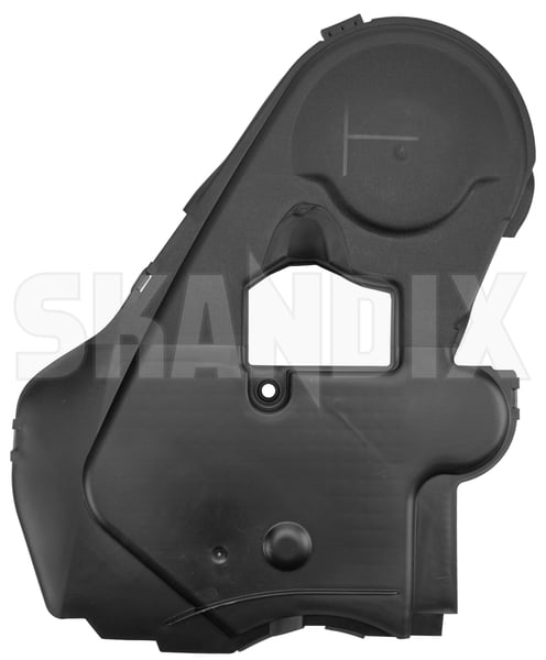 Cover, Timing belt front 30757909 (1082613) - Volvo V40 (2013-), V40 CC - Keywords: belt guard cover timing belt front timing belt guard Genuine front