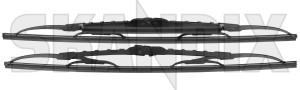 Wiper blade for Windscreen Kit for both sides 31276593 (1082716) - Volvo S40, V40 (-2004) - wiper blade for windscreen kit for both sides wipers Own-label both cleaning drivers for kit left passengers right side sides window windscreen