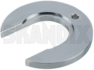 Tool, Suspension bushing Plate Front axle 9995240 (1083070) - Volvo 700, 900 - bushes tool bushingtool chassis bushings tool special tool tool suspension bushing plate front axle skandix SKANDIX arm axle bushing control front installation plate removing