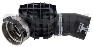 Inletsilencer Intercooler 31370186 (1083275) - Volvo V40 (2013-), V40 CC - inletsilencer intercooler intakesilencer silencer Genuine clamps intercooler seal with