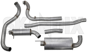 Sports silencer set Steel, aluminized from Turbo charger  (1083347) - Volvo 200 - sports silencer set steel aluminized from turbo charger Own-label abe  abe  3 3inch addon add on aluminiumsteel aluminized aluminizedsteel catalytic certificate certification charger compulsory converter for from general inch material registration roadworthy round single single  steel steel  supercharger turbo turbocharger vehicles with without