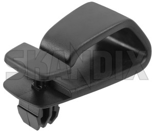 Clip Trunk Hook 39835508 (1083364) - Volvo S60 (2019-), S90 (2017-) - clip trunk hook staple clips Genuine boot charcoal hook interior panels trunk