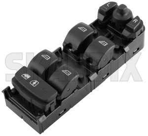 Switch, Window winder 31433407 (1083379) - Volvo S60 (2019-), S90, V90 (2017-), V60 (2019-), V60 CC (2019-), V90 CC, XC60 (2018-), XC90 (2016-) - switch window winder window lifter window regulator windowlifter windowregulator windowwinder Own-label    child door door  drivers driver s electrical for front l302 lock ru01 ru05 side vehicles with
