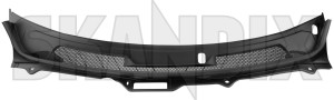 Windshield cowl panel front 30754348 (1083383) - Volvo XC90 (-2014) - drainage channels water drainage windscreen scuttle covers windshield cowl panel front wiper mechanism covers Genuine drive for front hand left lefthand left hand lefthanddrive lhd sealing strip vehicles with