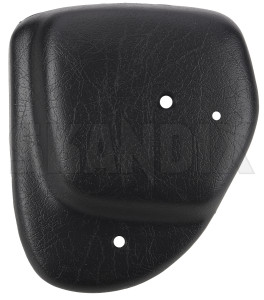 Cap, Side panel Seat right lower dark grey 3406988 (1083476) - Volvo 700 - cap side panel seat right lower dark grey caps covering covers plugs shrouds Genuine dark front grey lower right seat seats