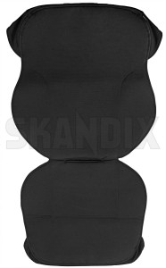 Accessory Seat Guard Front seat Polyester PVC charcoal solid 32272779 (1083545) - Volvo S60 (2019-), S60 CC (-2018), S90 (2017-), V60 (2019-), V60 CC (2019-), V90 (2017-), V90 CC, XC60 (2018-), XC90 (2016-) - accessory seat guard front seat polyester pvc charcoal solid protection protective seats slip covers slipcover Genuine 37xx charcoal front polyester pvc seat seats solid