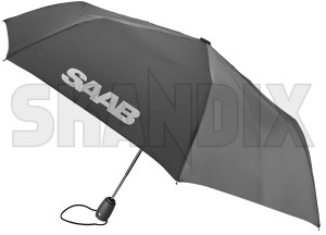 Regenschirm SAAB  (1083563) - Saab universal - knirps regenschirm saab regenschutz schirm Original 920 920mm grau grauer mm polyester saab