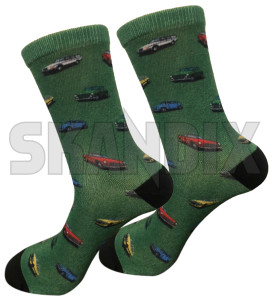 Socks green 42-45  (1083854) - Volvo universal - socks green 42 45 socks green 4245 Own-label ˚c 1 122 200 30 30˚c 42 45 4245 42 45 850 consisting green kit of p1800 pair polyester pv spandex volvo