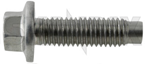 Screw/ Bolt Flange screw M8x25 999382 (1083884) - Volvo C30, S40, V50 (2004-), S60, V60 (2011-2018), S80 (2007-), V70 (2008-), XC60 (-2017) - screw bolt flange screw m8x25 screwbolt flange screw m8x25 Genuine additional flange info info  injectors m8x25 note oil pan pipe pipe  please pressure screw