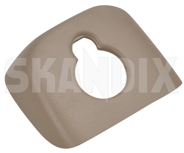 Bracket, Trunk safety net fits left and right Carrying beige 9145287 (1084113) - Volvo 850, V70 (-2000), V70 XC (-2000) - Keywords: angle bracket bracket trunk safety net fits left and right carrying beige fortifications hanger holding plates mounts plastic brackets rubber mounts tension bracket Genuine 3x50 3x6x and beige carrying fits left right
