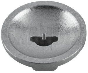 Handle, Outside mirror adjustment Aluminium silver  (1084233) - Volvo S60 (-2009), S80 (-2006), V70 P26, XC70 (2001-2007) - handle outside mirror adjustment aluminium silver Own-label aluminium silver