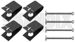 Accessory kit, Brake shoes  (1084316) - Volvo 120, 130, 220, P1800, PV - 1800e accessory kit brake shoes p1800e Own-label axle front rear spring system wagner without