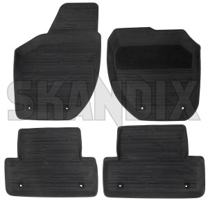Floor accessory mats Rubber anthracite charcoal consists of 4 pieces 32357479 (1084353) - Volvo V40 (2013-), V40 Cross Country - floor accessory mats rubber anthracite charcoal consists of 4 pieces Genuine 4 anthracite bowl charcoal consists drive for four hand mat of pieces pvxx px0x px2x px6x rhd right righthand right hand righthanddrive rubber svxx sx0x sx2x sx6x vehicles waterproof
