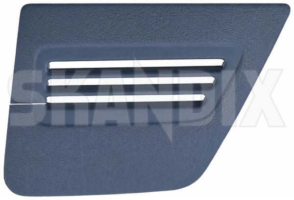 Cap, Interior panel Trunk Side panel right blue 9425123 (1084373) - Volvo 850, V70 (-2000), V70 XC (-2000) - Keywords: cap interior panel trunk side panel right blue caps covering covers plugs shrouds Genuine blue panel right side trunk