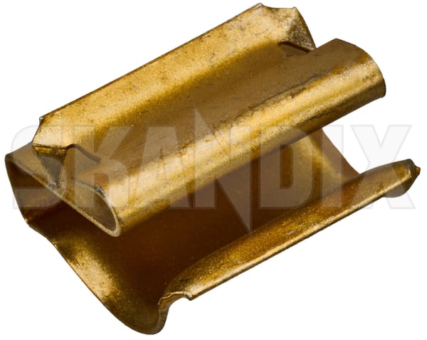 Clip Hose, Window cleaning 1304859 (1084459) - Volvo 200, 700, 900 - Keywords: clip hose window cleaning staple clips Genuine cleaning hose hose window