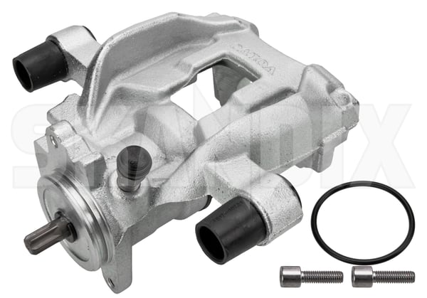 Brake caliper Rear axle right 36010402 (1084474) - Volvo S60 (2019-), S90, V90 (2017-), V60 (2019-), V60 CC (2019-), V90 CC, XC60 (2018-) - ОЕ-Numbers: 36011368 - Keywords: brake caliper rear axle right Genuine 16 16inch axle exchange inch non part rear right solid vented