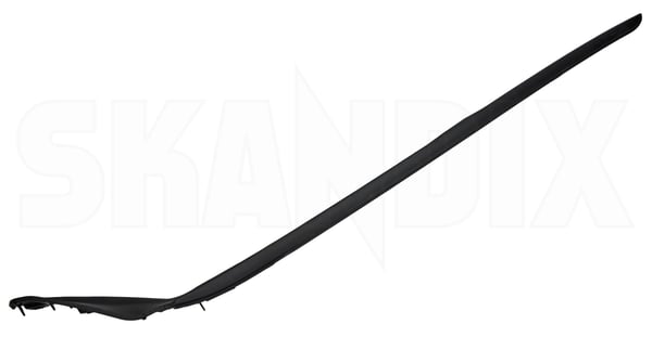 Trim moulding, Door Driver side A-pillar 31386574 (1084495) - Volvo S90, V90 (2017-), V90 CC - Keywords: molding moulding trim moulding door driver side a pillar trim moulding door driver side apillar Genuine apillar a pillar driver side