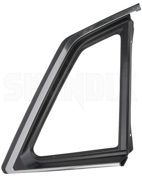 Trim moulding, Glas triangular window, rear right 1255803 (1084514) - Volvo 200 - Keywords: trim moulding glas triangular window rear right window scraper Genuine rear right triangular window window