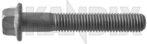 Screw/ Bolt Flange screw Engine mounting 30670553 (1084526) - Volvo C30, C70 (2006-), S40, V50 (2004-), S60 (2011-2018), S60, V60, S60 CC, V60 CC (2011-2018), S80 (2007-), V50, V70 (2008-) - screw bolt flange screw engine mounting screwbolt flange screw engine mounting Genuine engine flange mounting screw