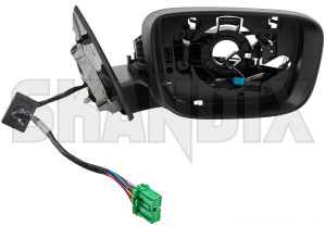 Housing, Outside mirror right 31371144 (1084628) - Volvo XC60 (-2017) - housing outside mirror right Genuine drive electronically foldable for hand left lefthand left hand lefthanddrive lhd memory right vehicles with