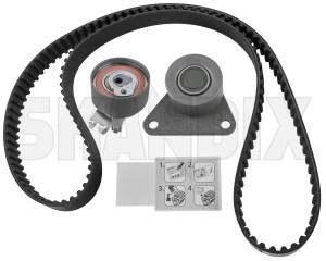 Timing belt kit 30758261 (1084650) - Volvo C70 (-2005), S40, V40 (-2004), S60 (-2009), S70, V70 (-2000), S80 (-2006), V70 P26 (2001-2007), V70 XC (-2000), XC70 (2001-2007), XC90 (-2014) - timing belt kit Own-label belt idler pulley sticker toothed with