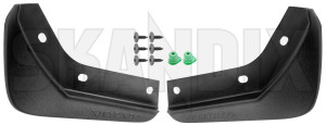 Mud flap front Kit for both sides 32351434 (1084770) - Volvo S60, V60 (2019-) - mud flap front kit for both sides Genuine addon add on black both drivers for front kit left material passengers right side sides with