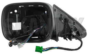 Outside mirror left 31278189 (1085210) - Volvo XC70 (2001-2007) - outside mirror left Genuine actuator bulb drive electronically foldable for glass hand included indicator left lefthand left hand lefthanddrive lhd light memory mirror vehicles with without