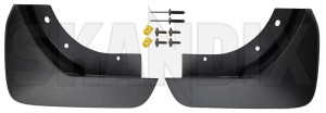 Mud flap rear Kit for both sides 32351435 (1085593) - Volvo S60, V60 (2019-) - mud flap rear kit for both sides Own-label addon add on black both drivers for kit left material passengers rear right side sides with