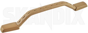 Grab Handle, interior beige 1264794 (1085665) - Volvo 200 - curve grip entry handle grab handle grab handle interior beige handle Genuine beige right