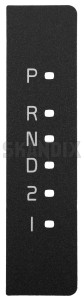 Symbol, Gear selector 3520636 (1085668) - Volvo 700, 900 - sticker symbol gear selector Genuine drive for hand left lefthand left hand lefthanddrive lhd vehicles