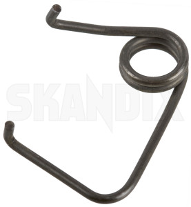 Stop lever, Glove compartment right Spring 94527 (1085787) - Volvo PV, P210 - catch straps glovebox limiter stop arm stop lever glove compartment right spring Own-label right spring