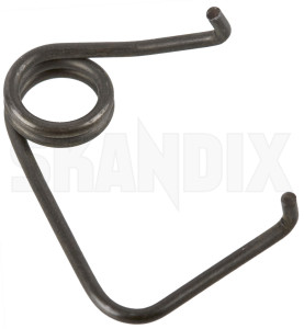 Stop lever, Glove compartment left Spring 94526 (1085788) - Volvo PV, P210 - catch straps glovebox limiter stop arm stop lever glove compartment left spring Genuine left spring