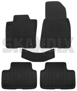 Floor accessory mats Synthetic material charcoal 32345294 (1085870) - Volvo C40, XC40/EX40 - floor accessory mats synthetic material charcoal Genuine cb04 charcoal drive for hand left lefthand left hand lefthanddrive lhd mat material plastic synthetic tunnel vehicles with