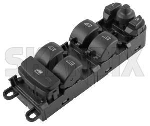 Switch, Window winder 31334345 (1086113) - Volvo S60, V60 (2011-2018), XC60 (-2017) - switch window winder window lifter window regulator windowlifter windowregulator windowwinder Own-label childproof child proof door door door  driver drivers driver s electrical electronically foldable front lock not passenger rear regulator side winder winder  window without