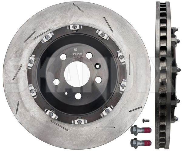 Brake disc Front axle slotted/ internally vented 32142494 (1086182) - Volvo S60, V60 (2019-) - ОЕ-Numbers: 32142378 - Keywords: brake disc front axle slotted internally vented brake disc front axle slottedinternally vented brake rotor brakerotors rotors Genuine 19 19inch additional axle for front inch info info model note performance please polestar right slottedinternally slotted internally vented
