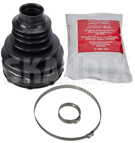 Drive-axle boot inner fits left and right 31437948 (1086271) - Volvo S60, V60 (2019-), S90, V90 (2017-) - Keywords: axle boots cv boot drive axle boot inner fits left and right driveaxle boot inner fits left and right driveshaft Own-label and axle fits front inner left right