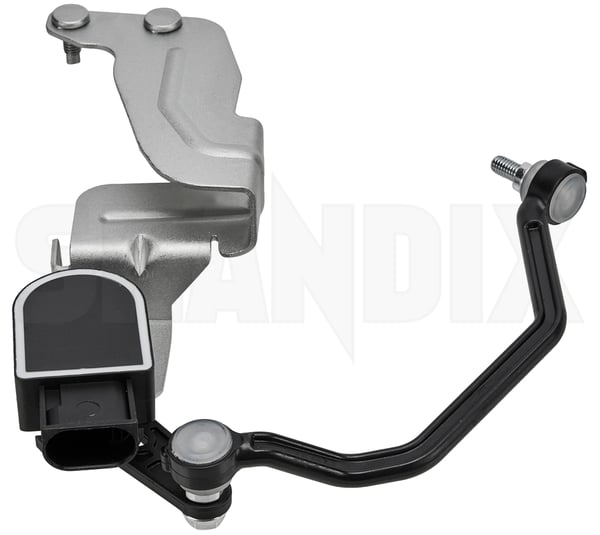 Sensor, Headlight range adjustment Front axle 30659082 (1086287) - Volvo V40 (2013-) - Keywords: automatically leveling sensor position sensor sensor headlight range adjustment front axle xenon light sensor Own-label axle front rh02