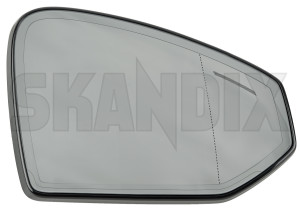 Mirror glass, Outside mirror right 32244596 (1087020) - Volvo Polestar 1, Polestar 2 - mirror glass outside mirror right Genuine    8d08 c101 drive for hand le01 left lefthand left hand lefthanddrive lhd right vehicles