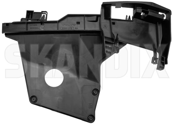 Console, Window regulator front right 30661073 (1087608) - Volvo S80 (2007-), V70, XC70 (2008-) - Keywords: console window regulator front right window regulator brackets window regulator consoles Genuine front right
