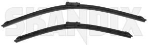 Wiper blade for Windscreen Flat Kit for both sides 32341610 (1088226) - Volvo S90 (2017-), V90 (2017-), V90 CC, XC90 (2016-) - wiper blade for windscreen flat kit for both sides wipers Genuine aero both cleaning drive drivers flat flatbarwipers for hand kit left lefthand left hand lefthanddrive lhd passengers right side sides vehicles window windscreen