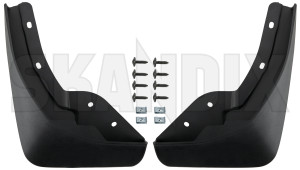 Mud flap front Kit for both sides 32321854 (1088346) - Volvo XC40/EX40 - mud flap front kit for both sides Own-label black both cb01 cb03 drivers for front kit left passengers right side sides