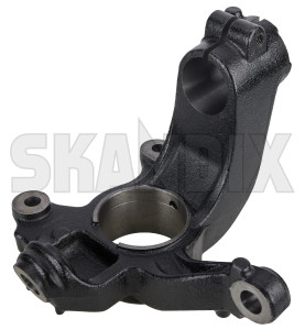 Steering knuckle Front axle right 31201286 (1089087) - Volvo S60, V60 (2011-2018), S80 (2007-), V70 (2008-) - knuckles pivots spindles steering knuckle front axle right swivels wheel bearing carrier Own-label axle bearing front right wheel without