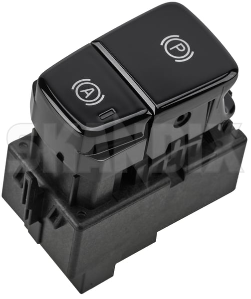 Switch electrical Handbrake 31456219 (1089322) - Volvo XC40/EX40 - Keywords: knob push button switch switch electrical handbrake Genuine button cb01 cb03 electrical handbrake parkingbrakes switch