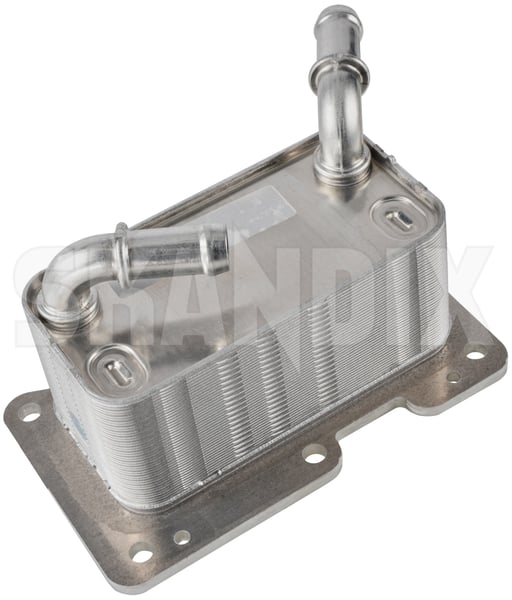 Ölkühler, Motoröl 31439996 (1089378) - Volvo S60, V60, V60 CC (2019-), S90, V90 (2017-), V90 CC, XC40/EX40, XC60 (2018-), XC90 (2016-) - Keywords: kuehler motoroelkuehler oelkuehler motoroel Hausmarke fuer mit oelkuehler wasseroelkuehlung wasser oelkuehlung