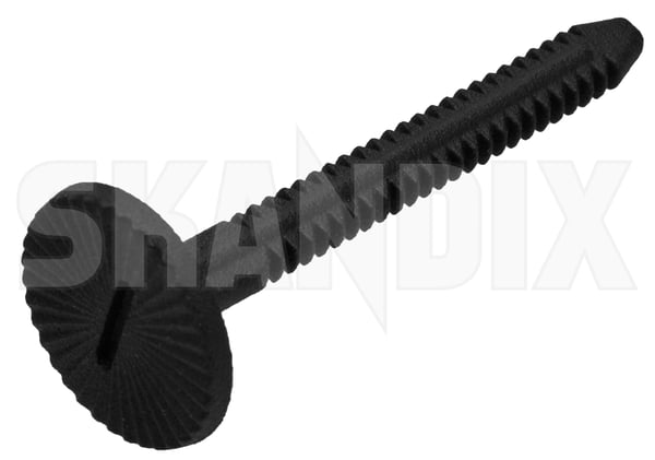 Clip, Interior panel Interor side panel 9867821 (1089443) - Saab 900 (-1993) - Keywords: clamps clip interior panel interor side panel Own-label black interor panel side