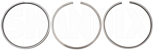 Piston ring kit Standard 30731740 (1089523) - Volvo S60 (-2009), S80 (-2006), V70 P26, XC70 (2001-2007), XC90 (-2014) - ОЕ-Numbers: 274357, 274445 - Keywords: piston ring kit standard Genuine 1 for kit piston standard