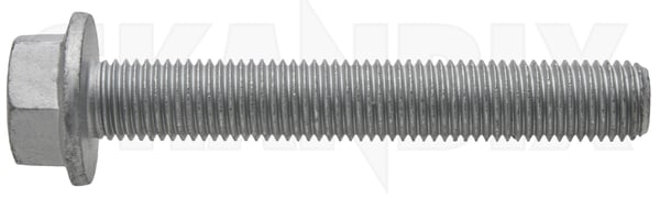 Screw/ Bolt Flange nut Outer-torx Tie rod upper inner  (1089538) - Saab 9-3 (2003-), 9-5 (2010-) - Keywords: screw bolt flange nut outer torx tie rod upper inner screwbolt flange nut outertorx tie rod upper inner Own-label axle flange inner nut outertorx outer torx rear rod tie track upper
