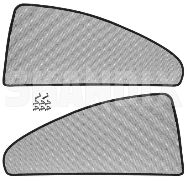 Window blinds Side window, door rear Kit for both sides 31399203 (1089650) - Volvo S80 (2007-) - ОЕ-Numbers: 30740117, 30756245 - Keywords: roller blinds window blinds side window door rear kit for both sides Genuine both cover cover  door drivers for kit left moulded passengers rear right side sides window window 