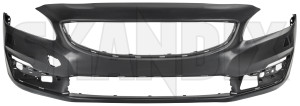 Bumper cover front to be painted 39844057 (1089772) - Volvo S60 CC, V60 CC (-2018) - bumper cover front to be painted Genuine arch be cleaning extensions for front headlamp jg04 painted system to vehicles wheel with